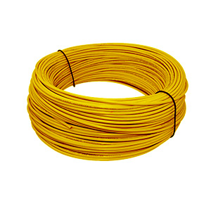 CABLE AUTOMOTRIZ CABLESCA NRO. 16 AWG 600V AMARILLO 20 METROS