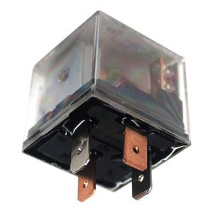 RELAY FC TRANSPARENTE 4 PINES 12 V 80 AMP
