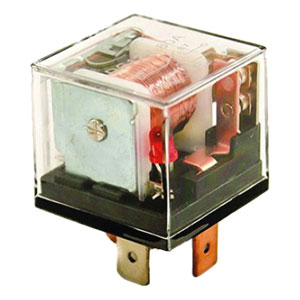 RELAY FC TRANSPARENTE 5 PINES 24 V 80 AMP