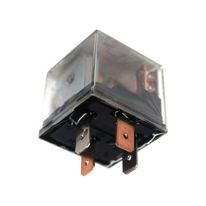 RELAY FC TRANSPARENTE 4 PINES 24 V 80 AMP