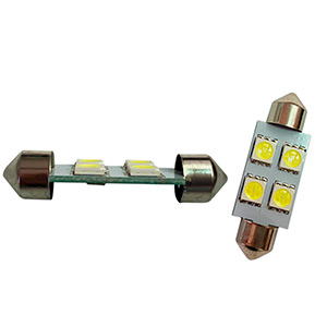 BOMBILLO LED FC FESTOON 5050SMD T11×39 MM 4 LEDS