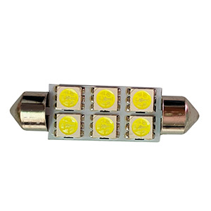 BOMBILLO LED FC FESTOON 5050SMD-T11×42 MM 6 LEDS