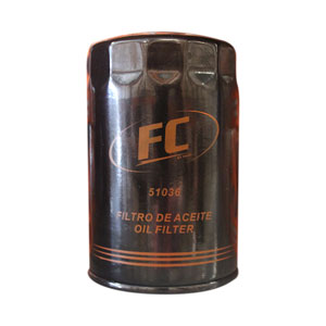 FILTRO DE ACEITE FC FC51036 CHEVROLET BLAZER/ CAPRICE/ CAVALIER/ CENTURY/ GRAND BLAZER/ LUMINA