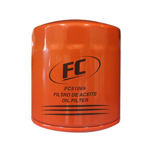 FILTRO DE ACEITE FC FC51069 CHEVROLET C-10/ CAMARO/ IMPALA/ MALIBU/ SILVERADO 4.8/ C-30/ C3500