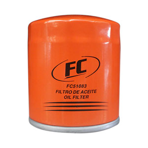 FILTRO DE ACEITE FC FC51083 CHEVROLET EPICA/ CITROEN C5/ FIAT COUPE/ PEGEOUT 206/407/607/ VENIRAUTO CENTAURO