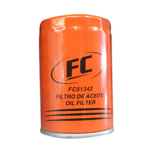 FILTRO DE ACEITE FC FC51342 VOLKSWAGEN BORA 1.8/2.0/GOL 1.6/1.8/GOLF 1.8/2.0/JETTA 2.0/1.8/NEW BEETLE/VENTO/AUDI 100