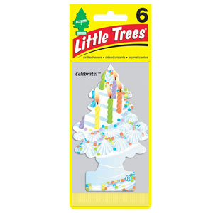 AROMATIZANTE LITTLE TREES 1 PACK U1P-17357 CELEBRATE