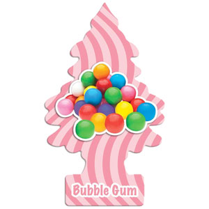 AROMATIZANTE LITTLE TREES 1 PACK U1P-10348 BUBBLE GUM