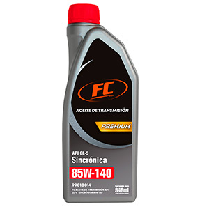 ACEITE DE TRANSMISIÓN FC 85W140 GL-5 SINCRONICA QUART