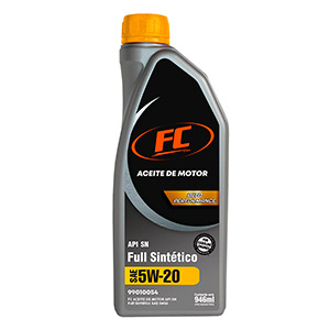ACEITE DE MOTOR FC 5W20 FULL SINTETICO SN QUART