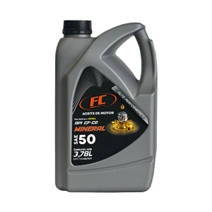 ACEITE DE MOTOR FC SAE 50 MINERAL CF-CD GALON