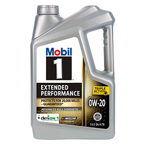 ACEITE DE MOTOR MOBIL 1 0W20 SINTETICO SP 4,73 LTS