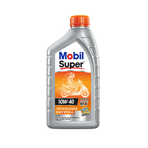 ACEITE DE MOTOR MOBIL SUPER MOTO SCOOTER MX 10W40 SEMISINTETICO QUART