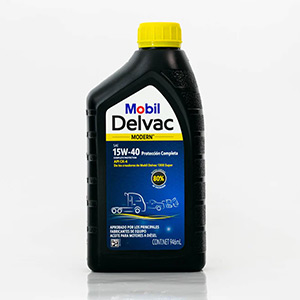ACEITE DE MOTOR MOBIL DIESEL DELVAC MODERN 15W40 FULL PROTECTION QUART
