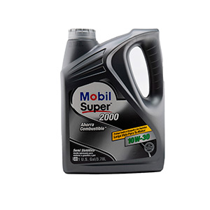 ACEITE DE MOTOR MOBIL SUPER 2000 10W30 SEMI SINTETICO GALON