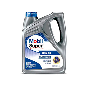 ACEITE DE MOTOR MOBIL SUPER 2000 10W40 SEMI SINTETICO GALON
