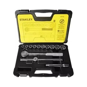 JUEGO DE DADOS 1/2" (3/8" A 1") STANLEY 86-503 14 PIEZAS