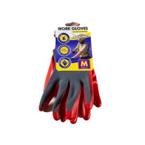 GUANTES MAJIC ROJO/GRIS NEGRO/GRIS TALLA M 953