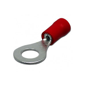 TERMINAL DE ANILLO PICO 1706E 22-16 ROJOS 1/4"