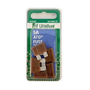 FUSIBLE BLADE LITTLE FUSE TIPO ATO 5 AMP