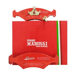 PASTILLA DE FRENO MARUSSI D649-7529 DELANTERA FORD FIESTA 1997-2006 / KA 2000-2006 / FIAT UNO