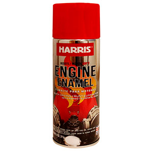 PINTURA PARA MOTOR HARRIS 38125 ROJO 11 OZ
