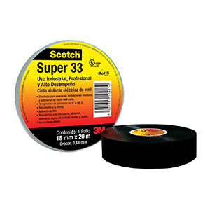 TEIPE ELECTRICO 3M SCOTCH 0033 3/4 20 MTS