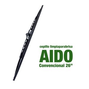CEPILLO LIMPIA PARABRISAS AIDO CONVENCIONAL 26"