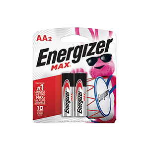 PILA ALCALINA AA X 2 ENERGIZER MAX