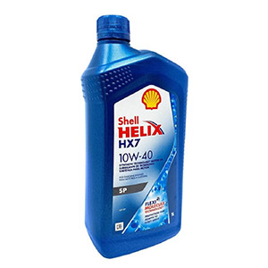 ACEITE DE MOTOR SHELL HX7 10W40 SEMI SINTETICO SP 1 LT