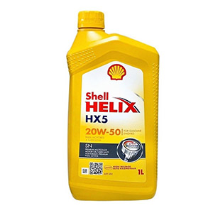 ACEITE DE MOTOR SHELL HX5 20W50 MINERAL SN 1 LT