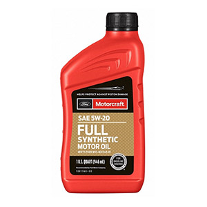 ACEITE DE MOTOR MOTORCRAFT 5W20 FULL SINTETICO QUART