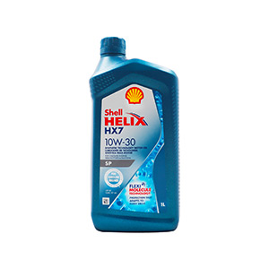 ACEITE DE MOTOR SHELL HX7 10W30 SEMI SINTETICO SP 1 LT