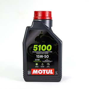 ACEITE DE MOTOR MOTUL 5100 15W50 SEMI SINTETICO 4T 1 LT