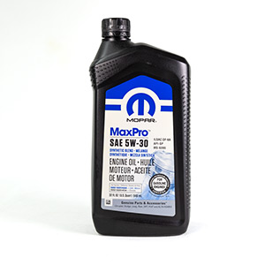 ACEITE DE MOTOR MOPAR MAXPRO 5W30 SEMI SINTÉTICO QUART