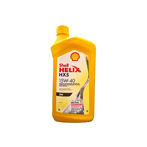 ACEITE DE MOTOR SHELL HX5 15W40 MINERAL SN 1 LT