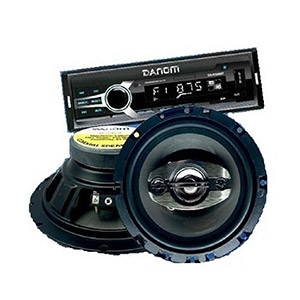 RECEPTOR DE AUDIO DANOM DA-ZX565BT CON BLUETOOTH Y CORNETAS COMBO