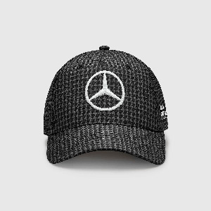 GORRA MERCEDES BENZ NEGRA-GRIS / LEWIS HAMILTON