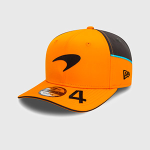 GORRA MCLAREN 60504223 ANARANJADO Y GRIS