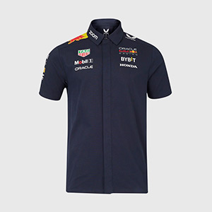 CAMISA RED BULL TM5317 AZUL MANGA CORTA L