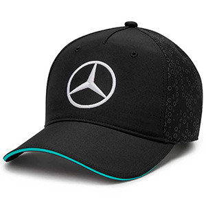GORRA MERCEDES AZUL MARINO / LEWIS HAMILTON 2024