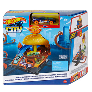 PISTA HOT WHEELS BURGER DRIVE-THRU